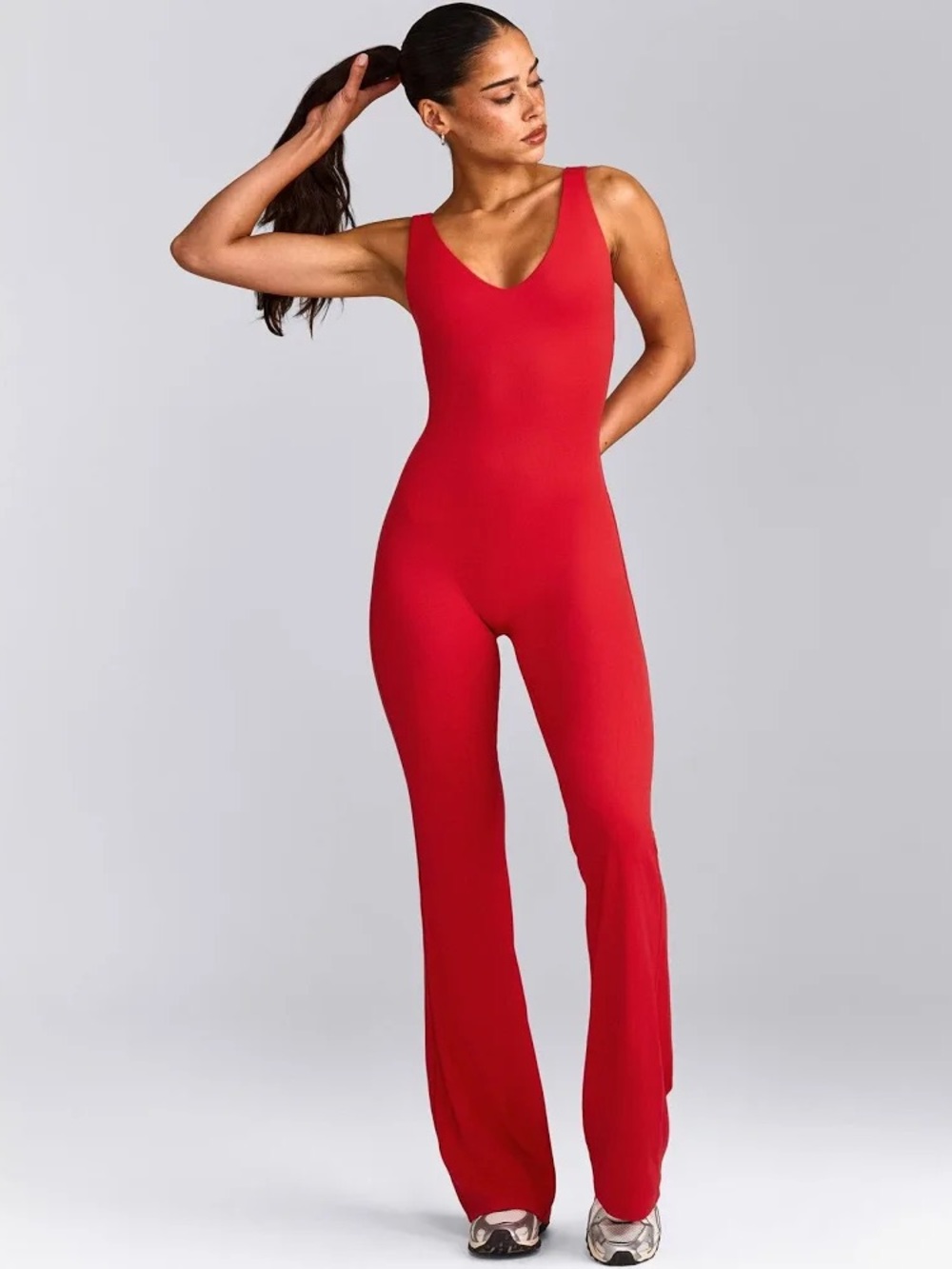 SOFTMOTION™ SCOOP BACK FLARED ALL IN ONE LONG